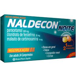 Naldecon Noite  c/24 cpr